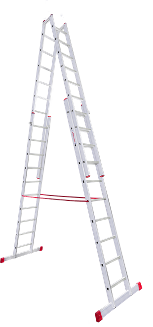 MerdivenlerAkrobat Merdiven Çift Sürgülü A Tipi